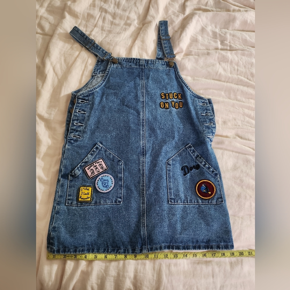 Denim Disney Overall Dress
